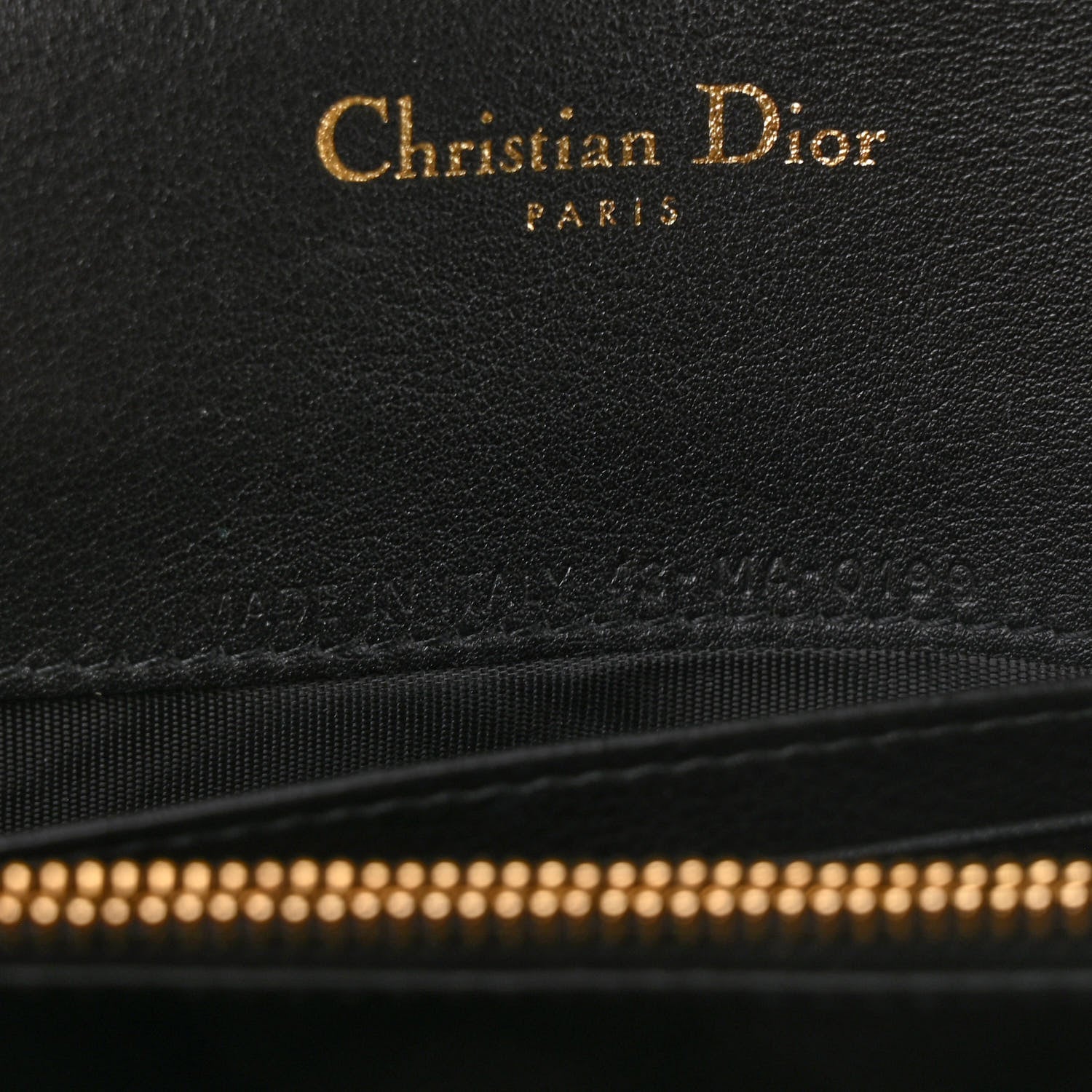 Christian Dior Patent 30 Montaigne Pouch Black 8 of 13