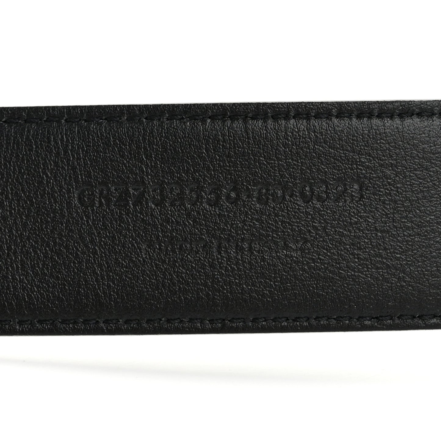 Smooth Calfskin Monogram Square Buckle Belt 80 Black