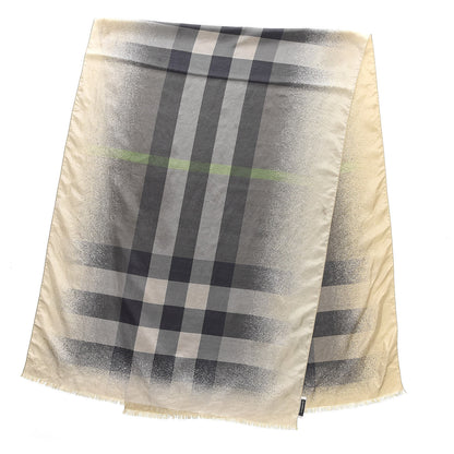 Burberry Silk Print Check Scarf 1 of 6