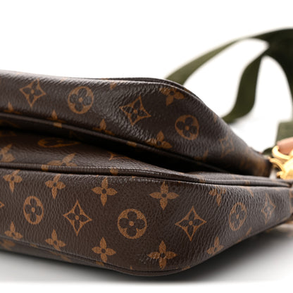 Louis Vuitton Monogram Multi Pochette Accessories Kaki Kaki 9 of 9
