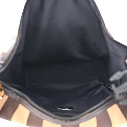 Fendi Tech Knit Tartan Forever Cross Strap Backpack 5 of 10
