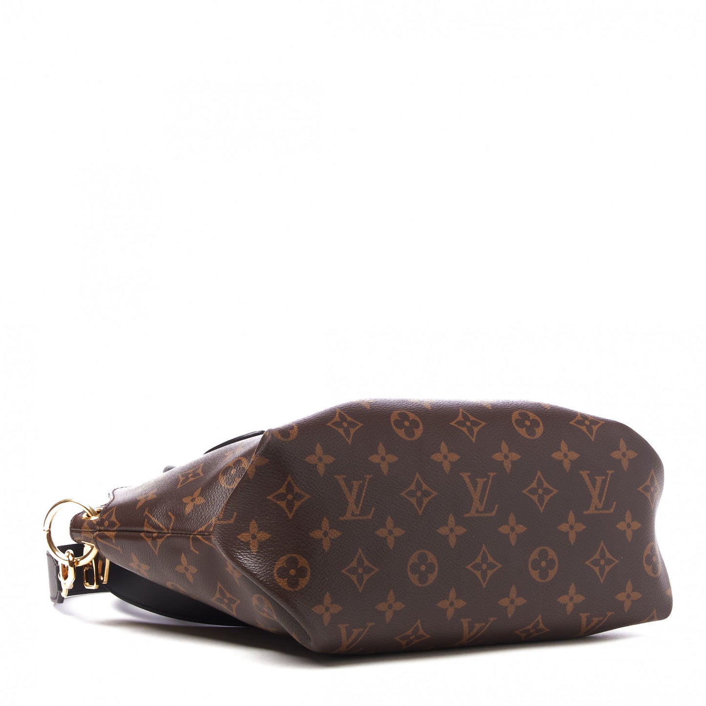 Monogram Flower Zipped Tote PM Black