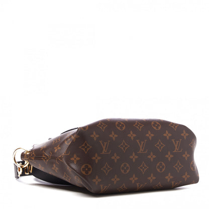 Louis Vuitton Monogram Flower Zipped Tote PM Black 3 of 8