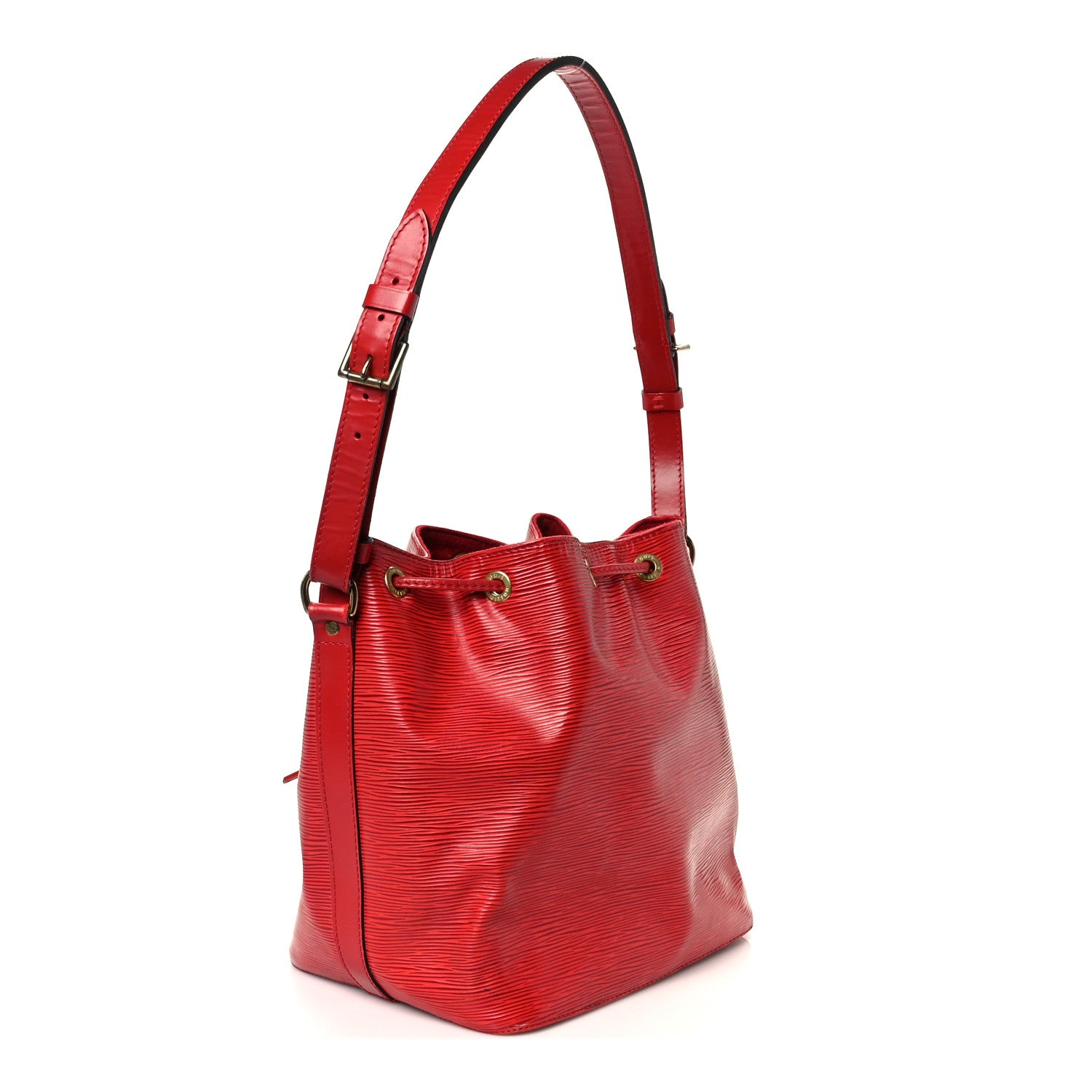 Louis Vuitton Epi Petit Noe Castillan Red 3 of 13