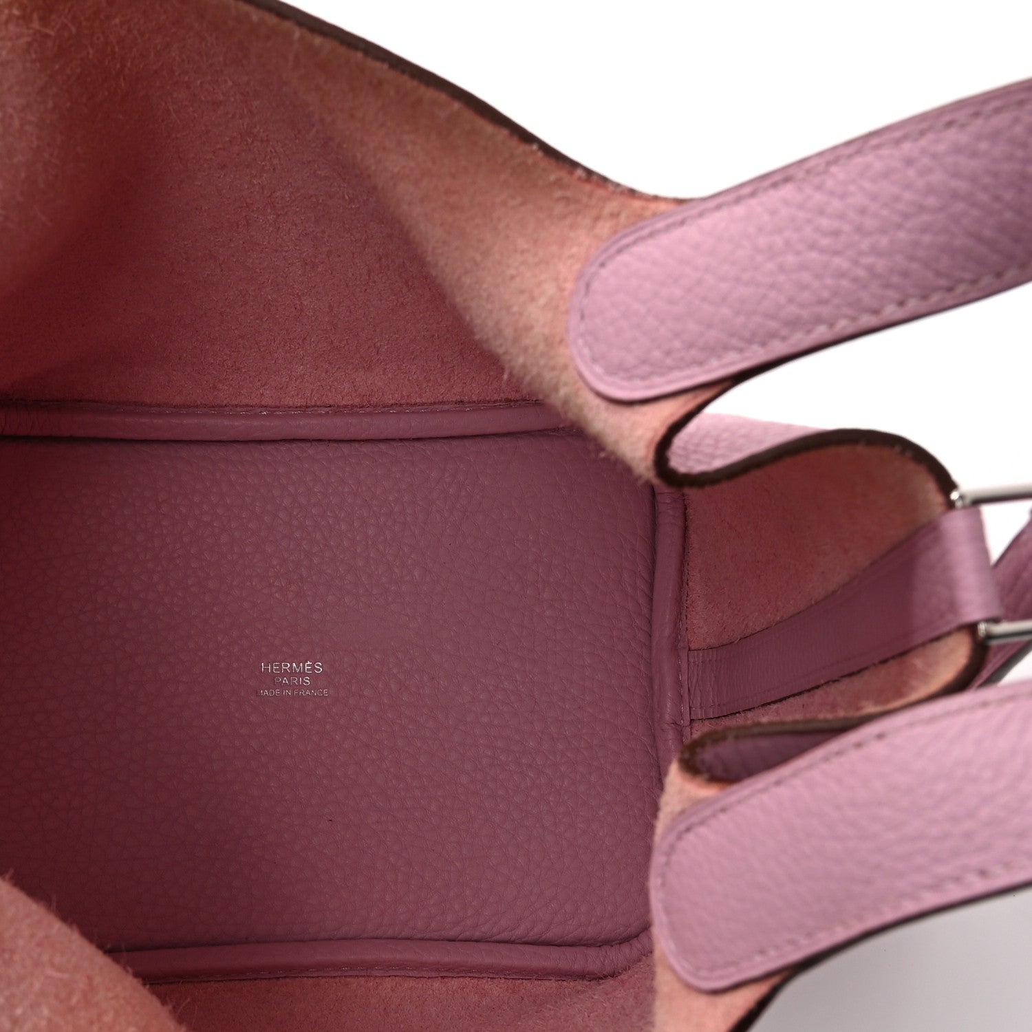 Hermes Taurillon Clemence Picotin Lock 18 PM Mauve Sylvestre 5 of 14