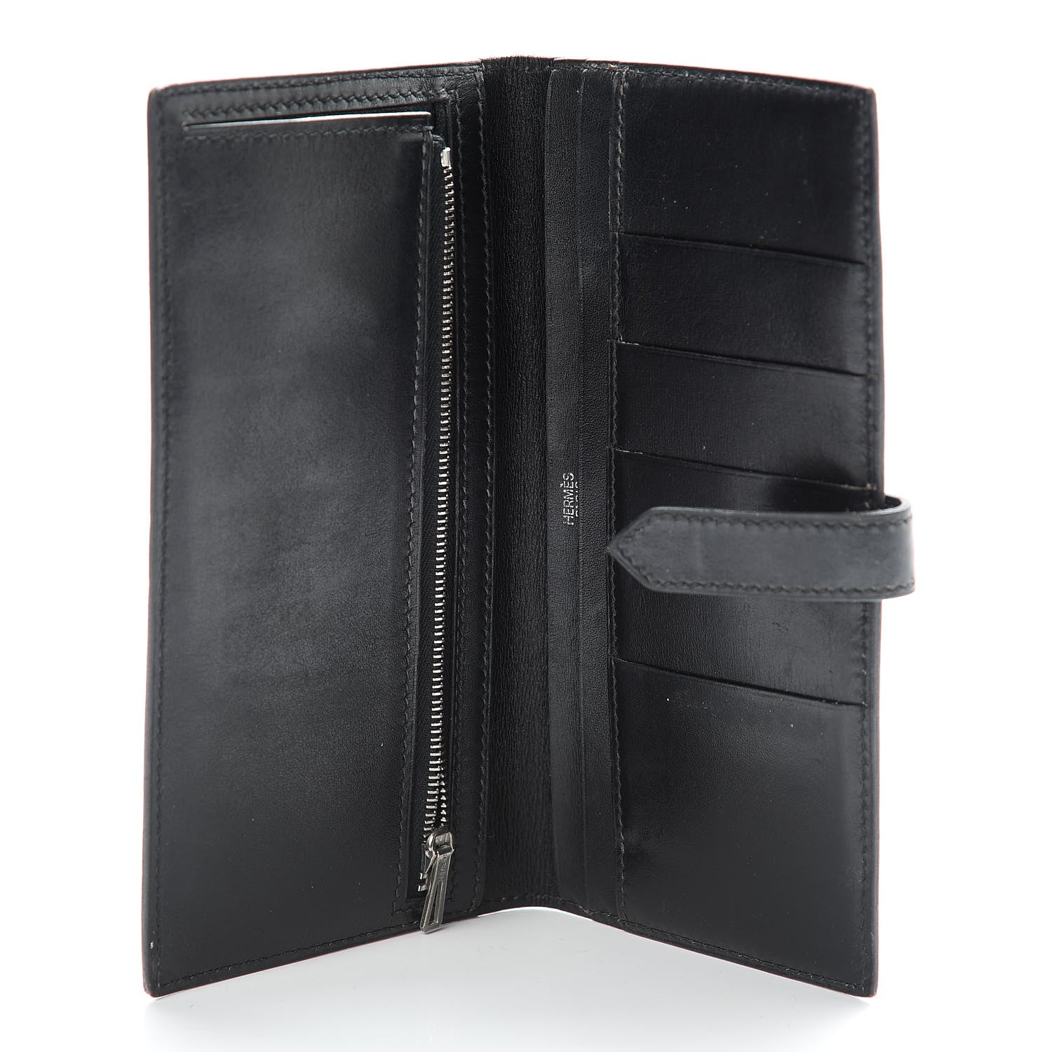 Hermes Box Bearn Wallet Black 5 of 14