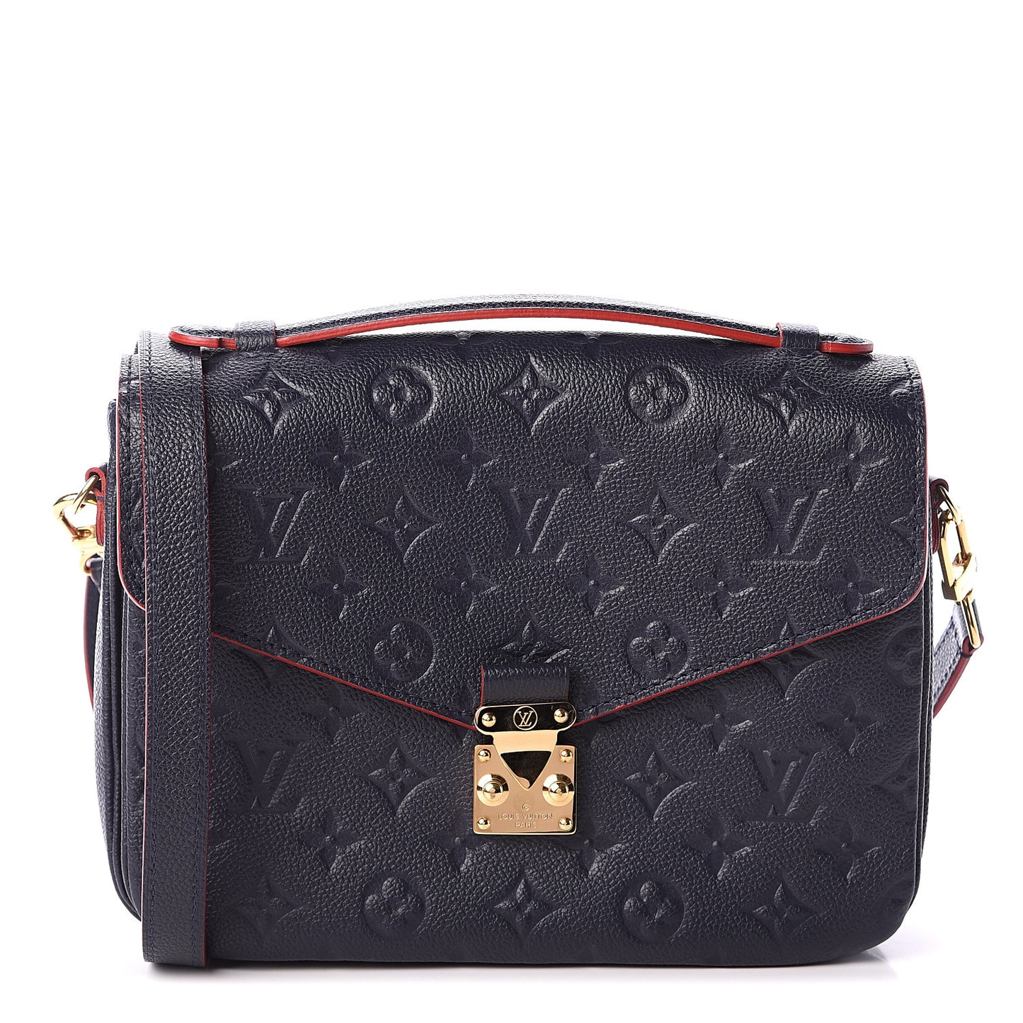 Empreinte Pochette Metis Marine Rouge