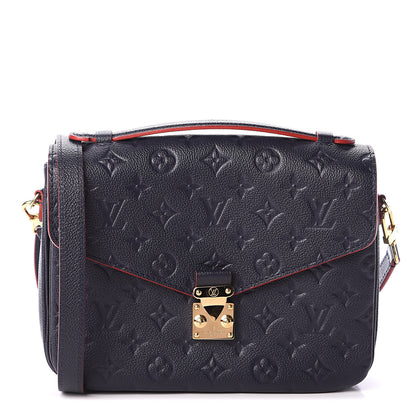 Louis Vuitton Empreinte Pochette Metis Marine Rouge 1 of 8