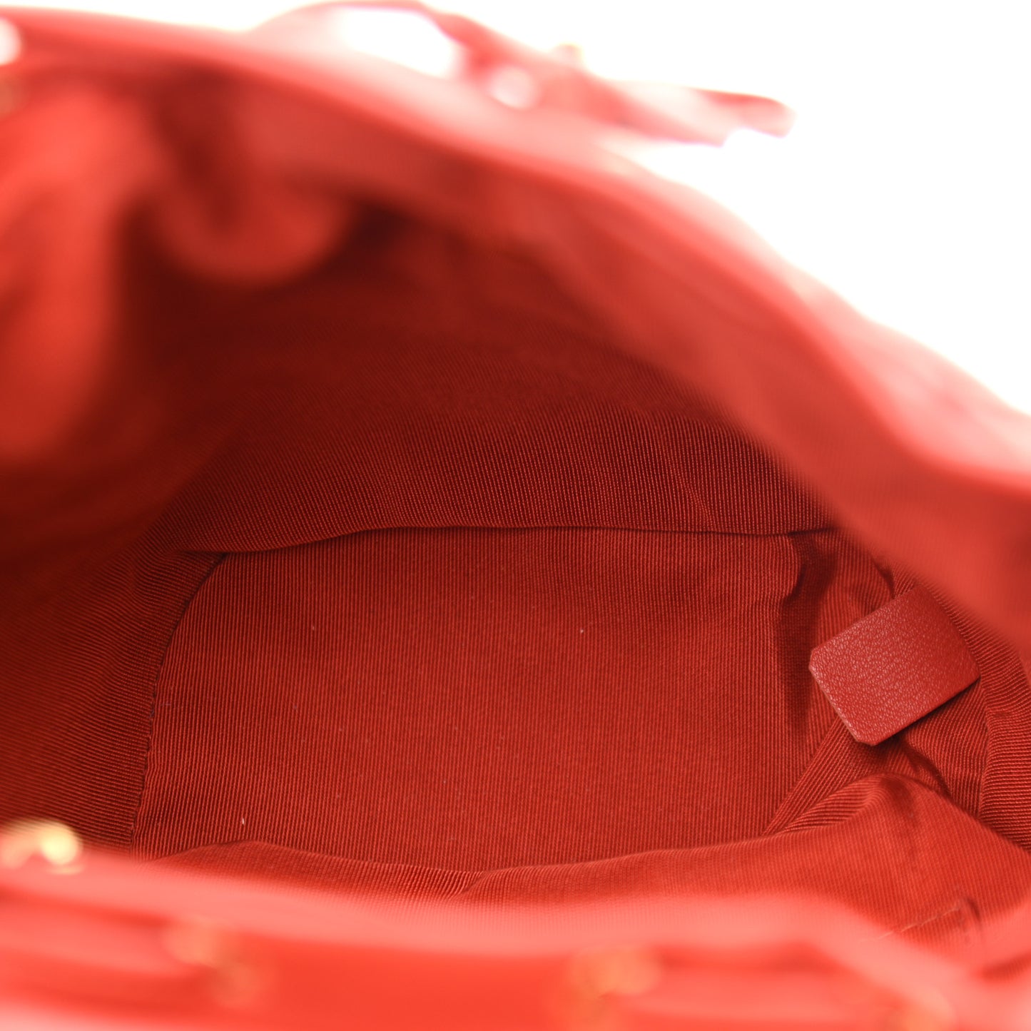 Lambskin Quilted Mini Urban Spirit Backpack Red