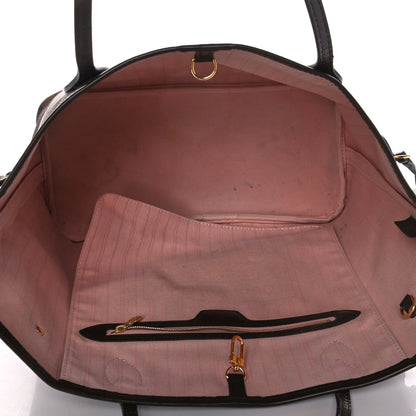 Louis Vuitton Damier Ebene Neo Neverfull MM Rose Ballerine 5 of 15