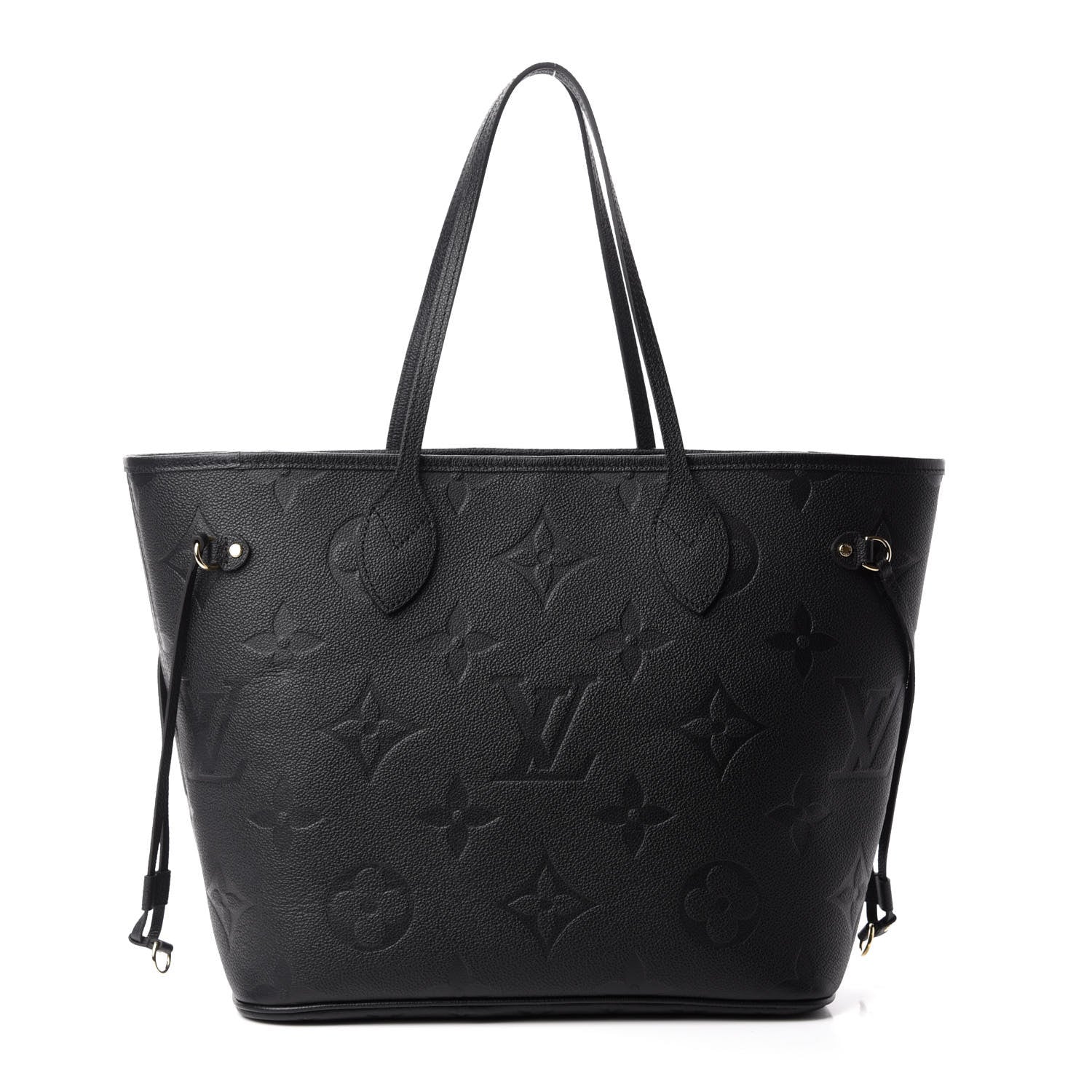 Louis Vuitton Empreinte Monogram Giant Neverfull MM Black 1 of 9