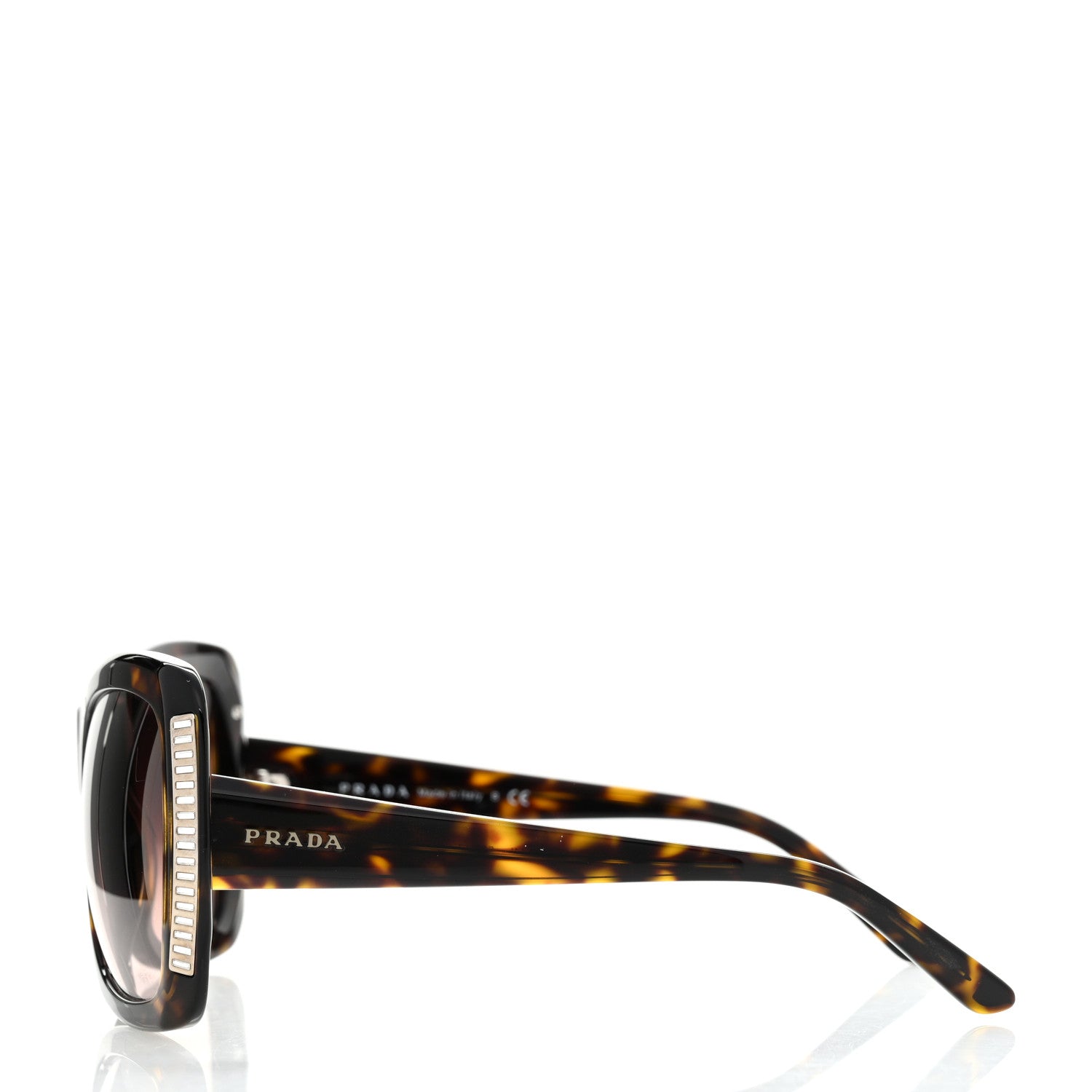 Prada Acetate Sunglasses SPR 11L Tortoise 3 of 8