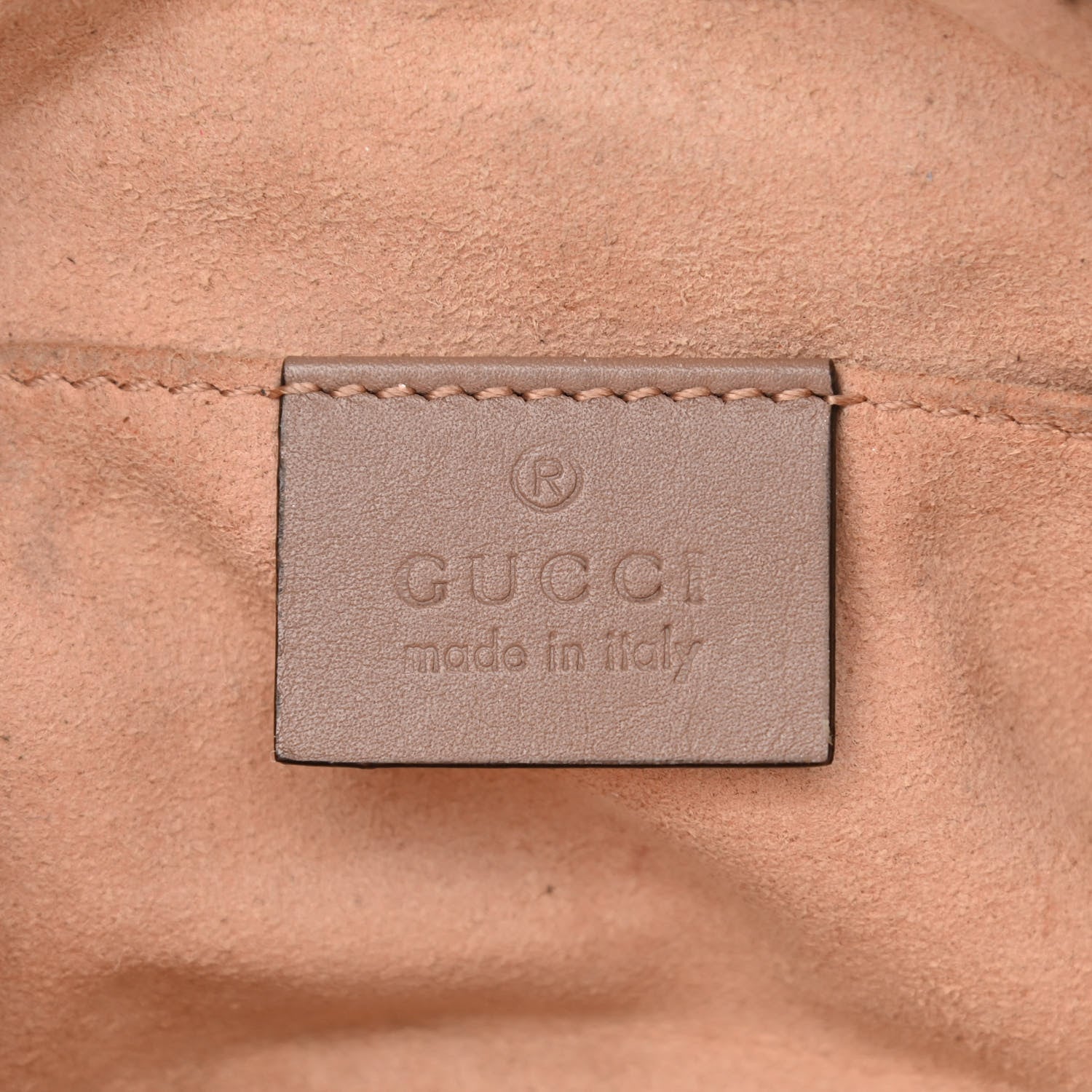 Gucci Calfskin Matelasse GG Marmont Belt Bag 95 38 Porcelain Rose 6 of 17