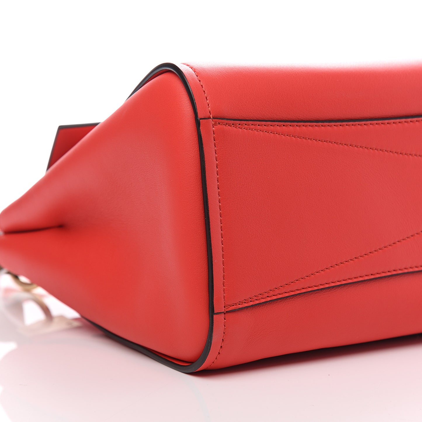 Calfskin Small Mystic Shoulder Bag Red