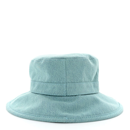 Chanel Denim CC Bucket Hat M Light Blue 5 of 8