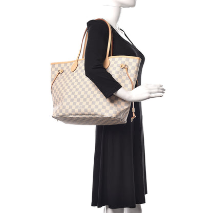 Louis Vuitton Damier Azur Neo Neverfull MM 2 of 10
