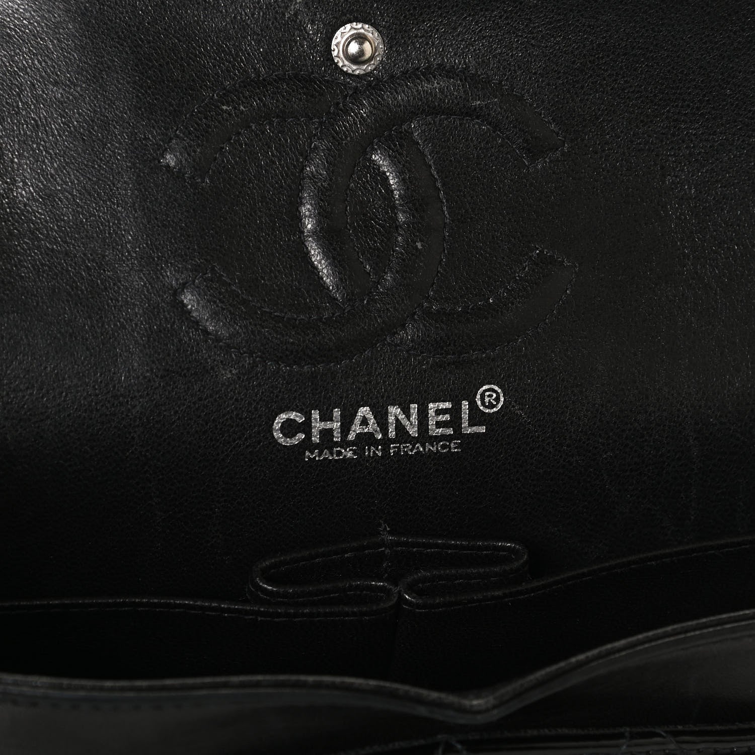 Chanel Patent Quilted Small Double Flap Black 6 of 13