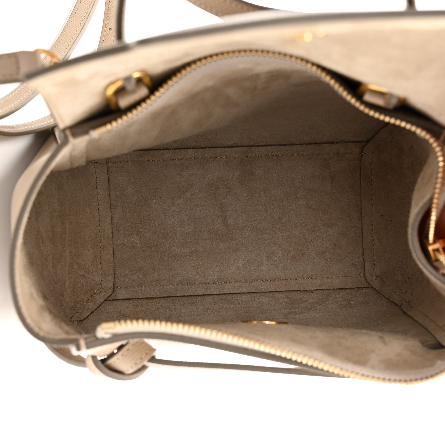 Celine Grained Calfskin Nano Belt Bag Light Taupe 5 of 9