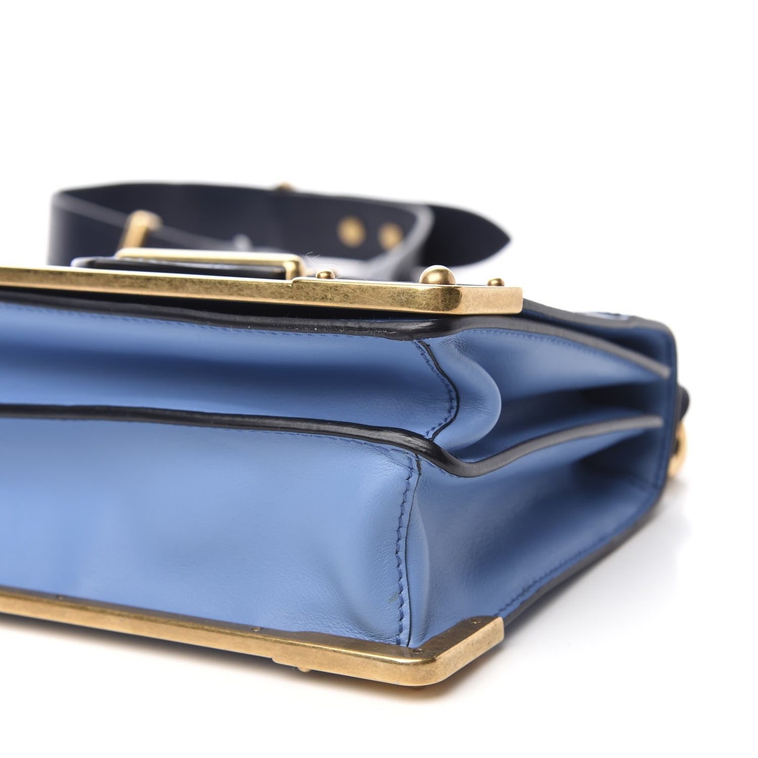 Prada City Calf Saffiano Cahier Bag Astrale Black 7 of 9
