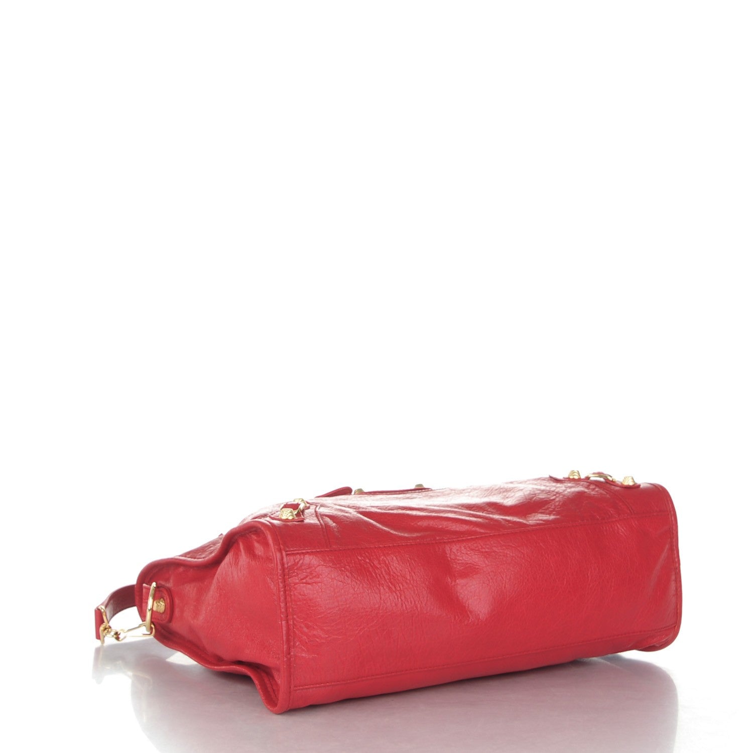 Balenciaga Agneau Giant 12 Gold Hardware City Rouge Cardinal 4 of 7