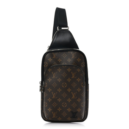 Louis Vuitton Monogram Macassar Avenue Sling Bag NM 1 of 7