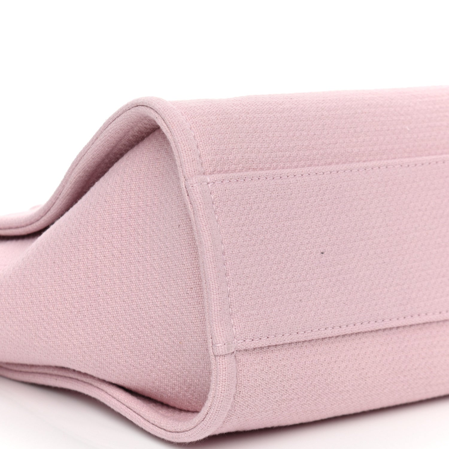 Chanel Mixed Fibers Small Deauville Tote Pink 10 of 11