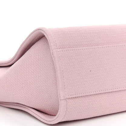 Chanel Mixed Fibers Small Deauville Tote Pink 10 of 11