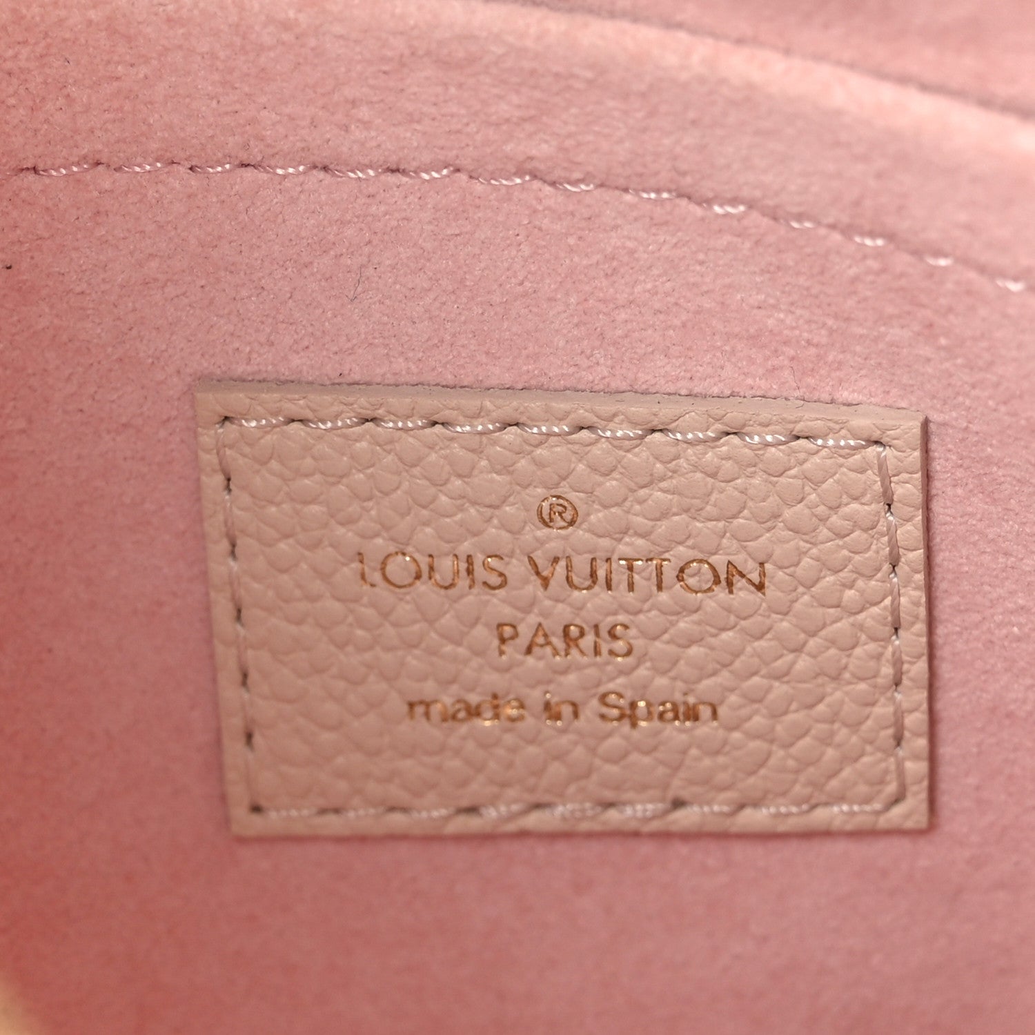 Louis Vuitton Empreinte Monogram Spring in the City Bagatelle NM Pink Beige Yellow 6 of 8