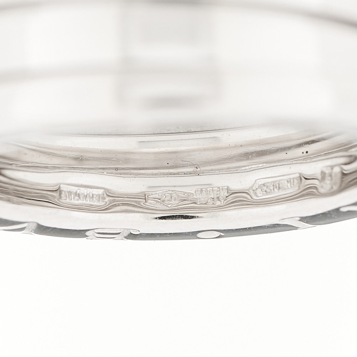 18K White Gold B.Zero1 Three-Band Ring 50 5.25