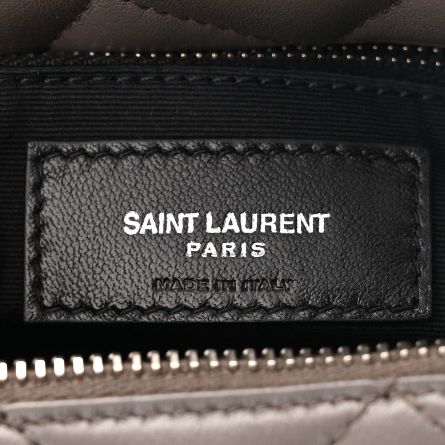Calfskin Y Quilted Monogram Small Loulou Bowling Bag Earth