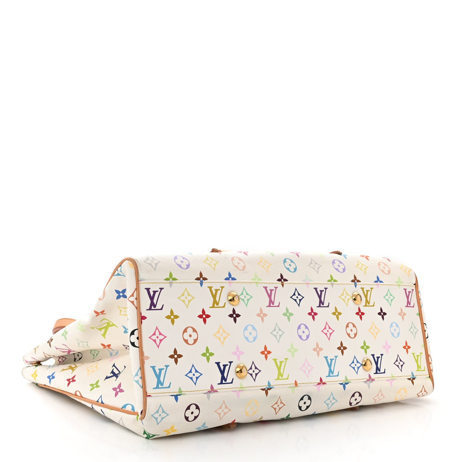 Louis Vuitton Monogram Multicolor Aurelia GM White 4 of 15