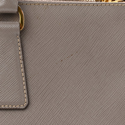 Prada Saffiano Large Galleria Double Zip Tote Argilla 24 of 26