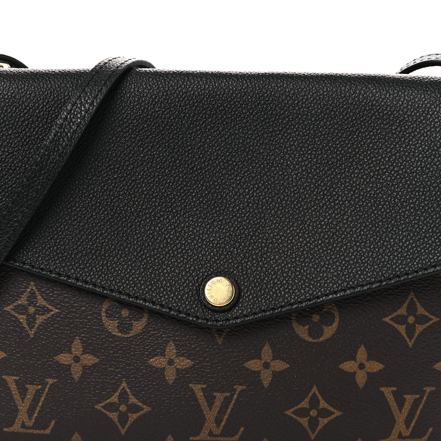 Monogram Twice Pochette Black