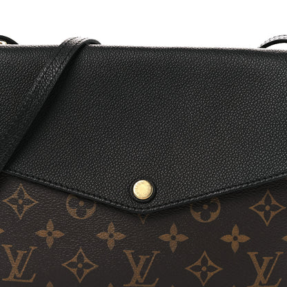 Louis Vuitton Monogram Twice Pochette Black 7 of 9