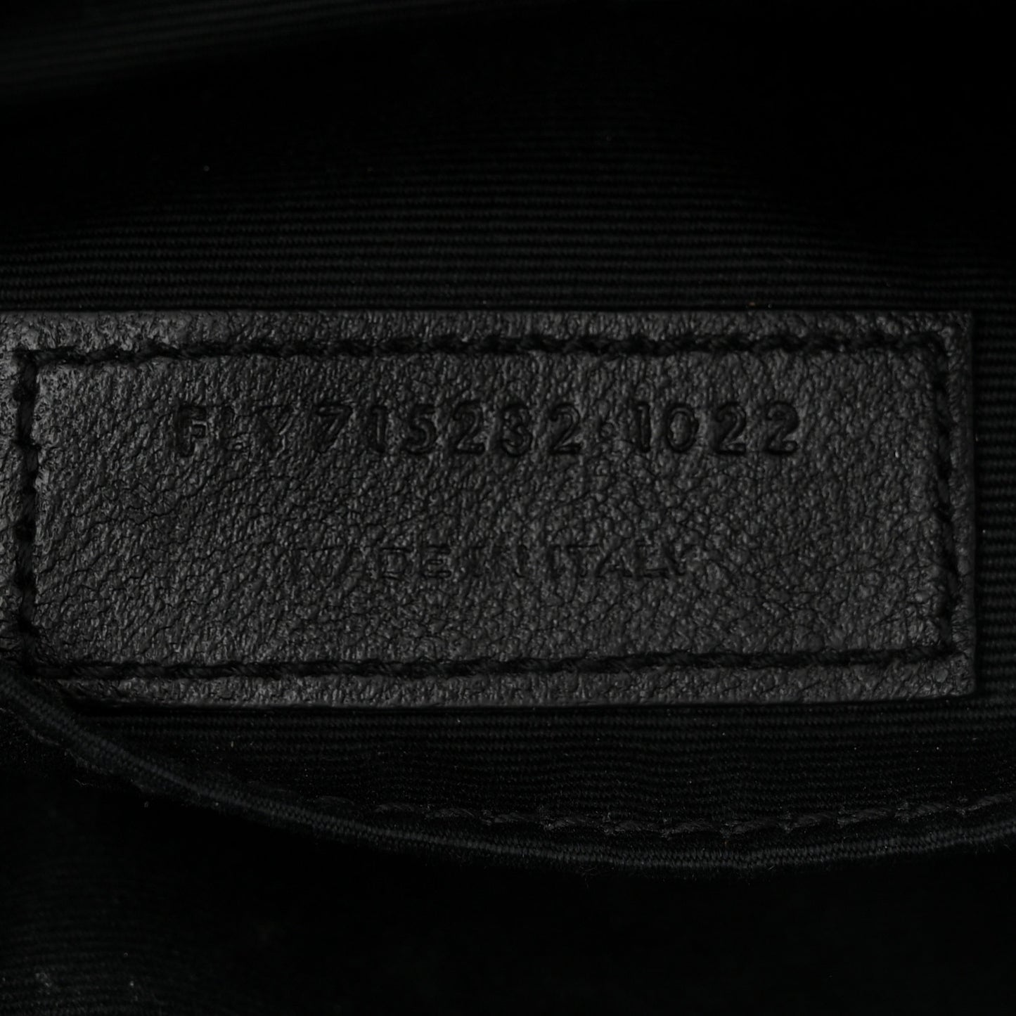 Calfskin Matelasse Monogram Lou Camera Bag Deep Marine