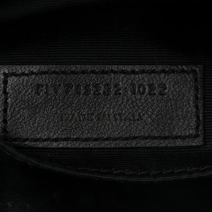 Saint Laurent Calfskin Matelasse Monogram Lou Camera Bag Deep Marine 7 of 12