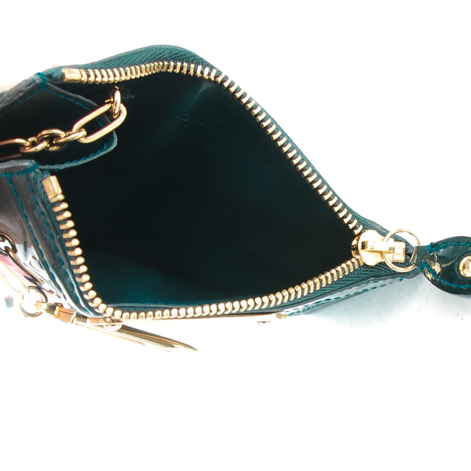 Louis Vuitton Vernis Key Pouch Blue Nuit 5 of 7