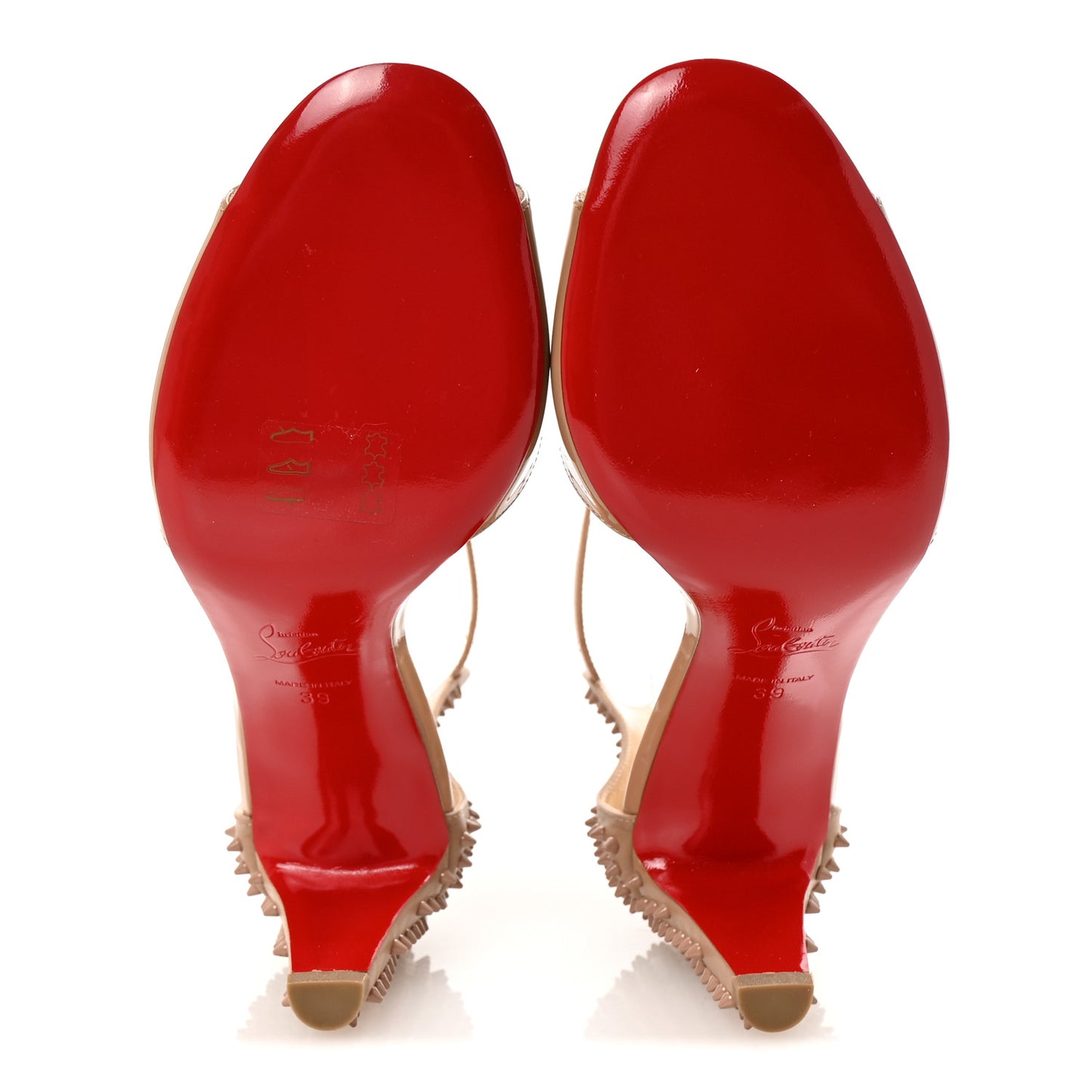 Patent Nappa Trezanita 70 Sandals 39 Nude