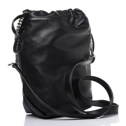 Saint Laurent Lambskin Small Teddy Bucket Bag Black 4 of 18