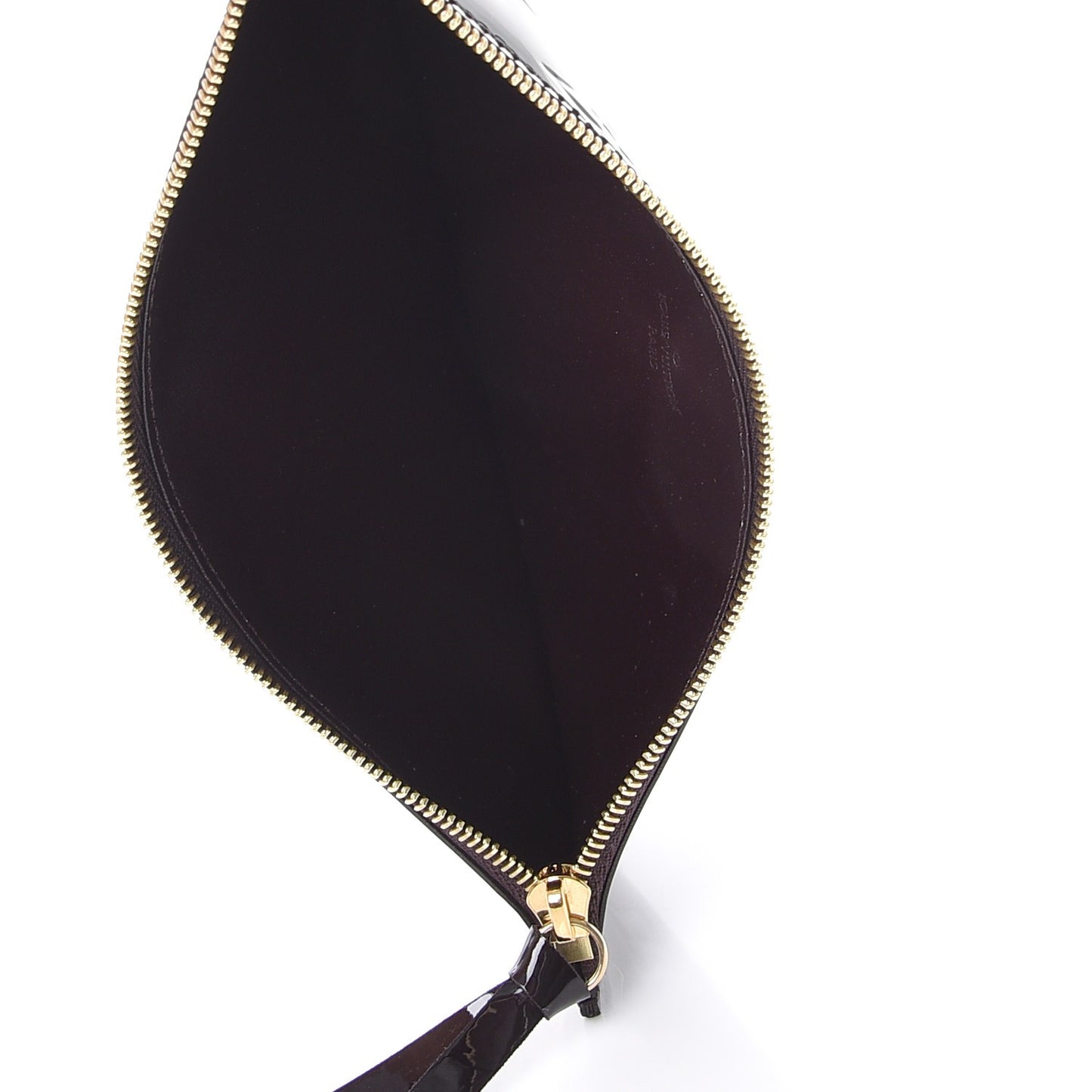 Vernis Felicie Chain Wallet Zippered Insert Amarante