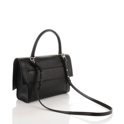 Givenchy Grained Calfskin Small Shark Lock Satchel Black 3 of 6