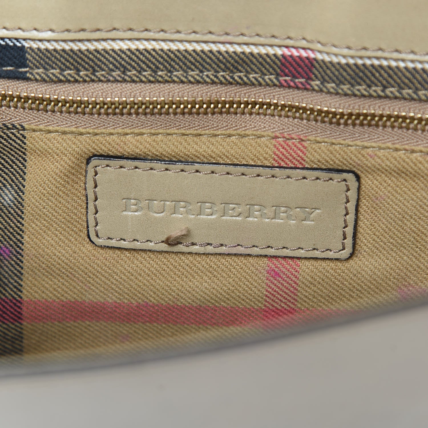 Burberry Bridle Calfskin Katherine Crossbody Clutch Brown 6 of 23