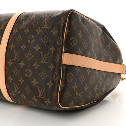 Louis Vuitton Monogram Keepall Bandouliere 50 10 of 12
