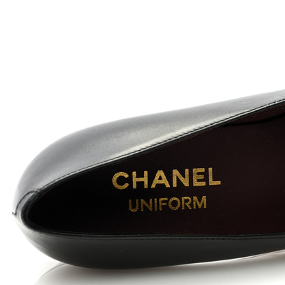 Chanel Lambskin Cap Toe CC Pumps 35.5 Black 7 of 7