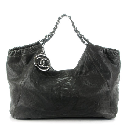 Chanel Distressed Caviar XL Coco Cabas Black 1 of 9