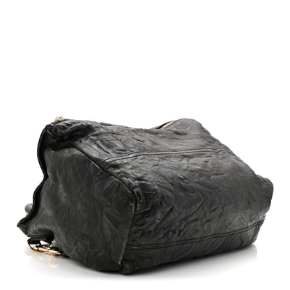 Givenchy Tumbled Sheepskin Large Pandora Black 4 of 10