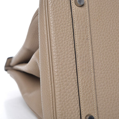 Hermes Taurillon Clemence Birkin 40 Gris Tourterelle 25 of 33