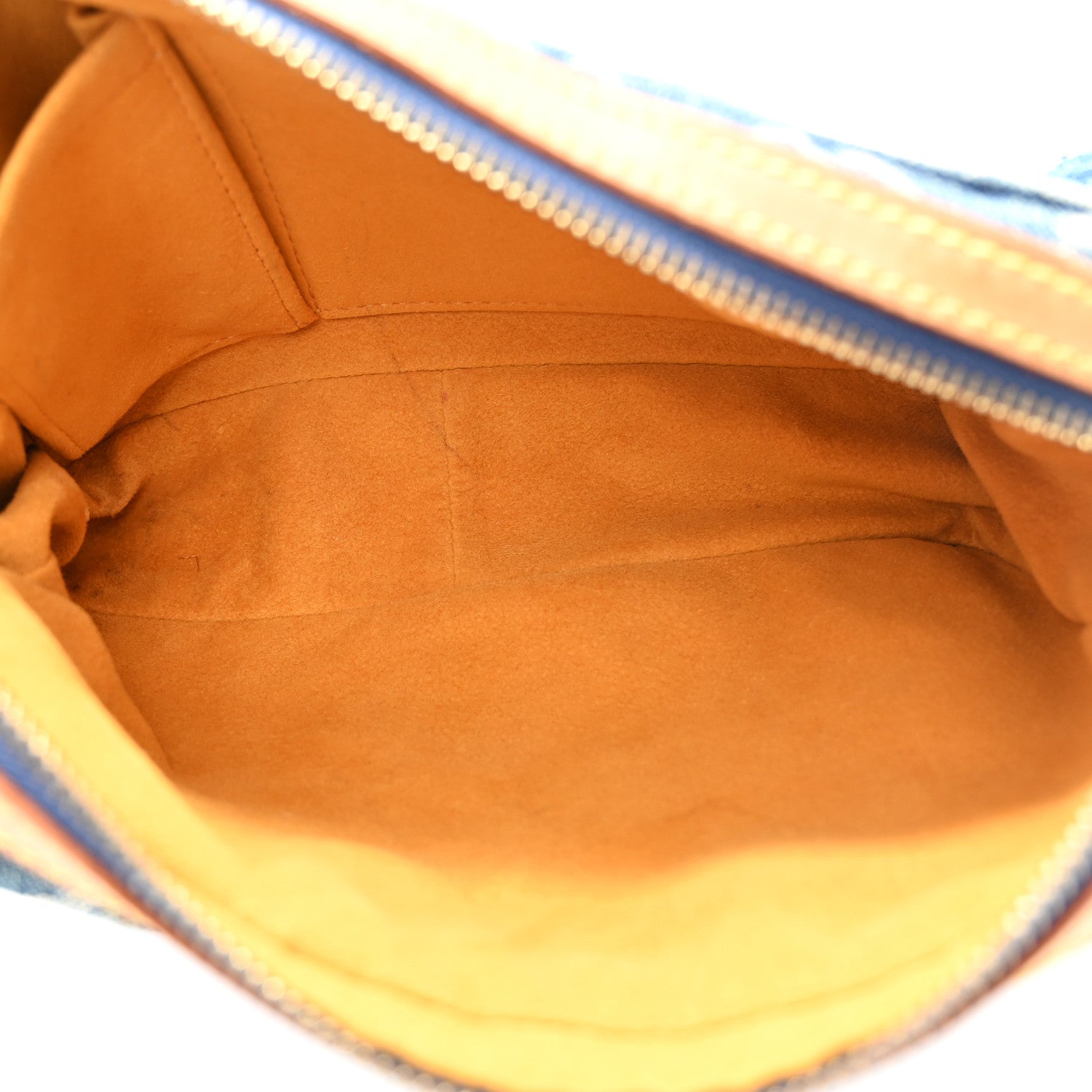 Louis Vuitton Monogram Denim Bum Bag Blue 5 of 9