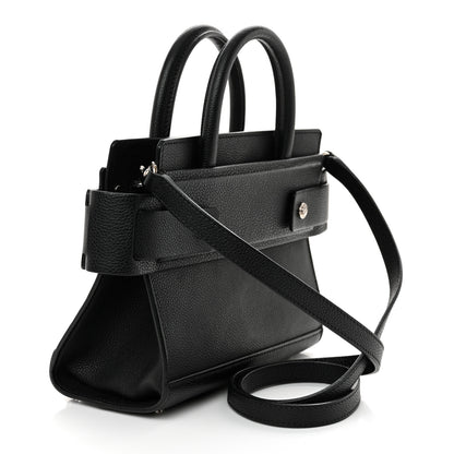 Givenchy Grained Calfskin Mini Horizon Satchel Black 3 of 9
