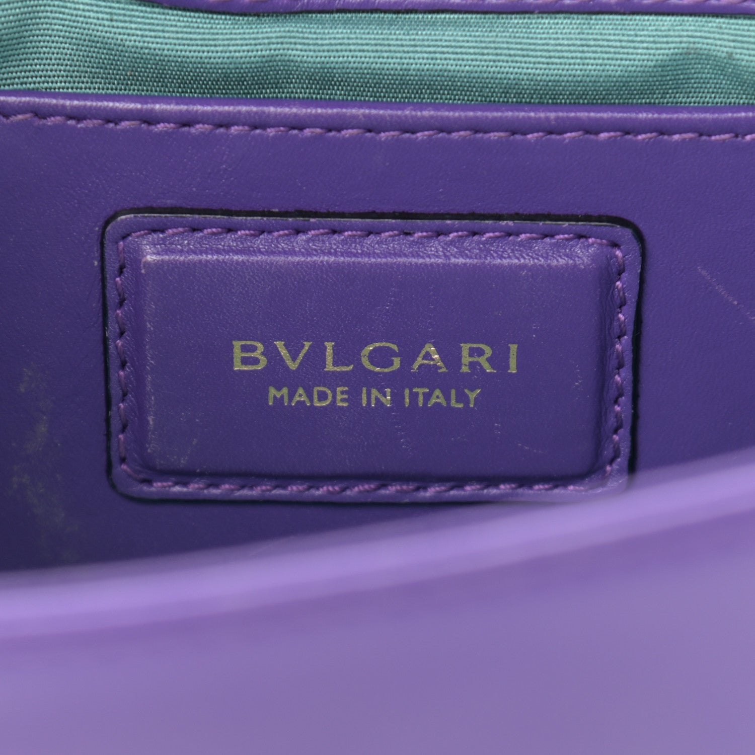 Bulgari Calfskin Serpenti Forever Crossbody Bag Amethyst 11 of 14